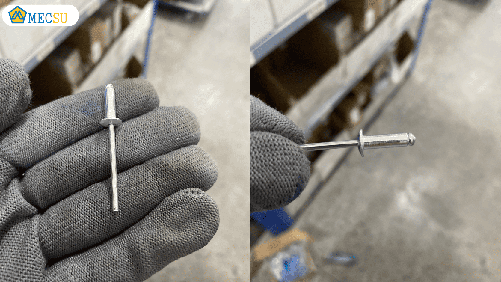 rivet nhôm od4.0mm mecsu